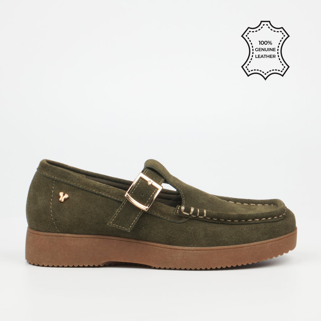 Butterfly Ladies Blaine2 Leather Suede Shoes
