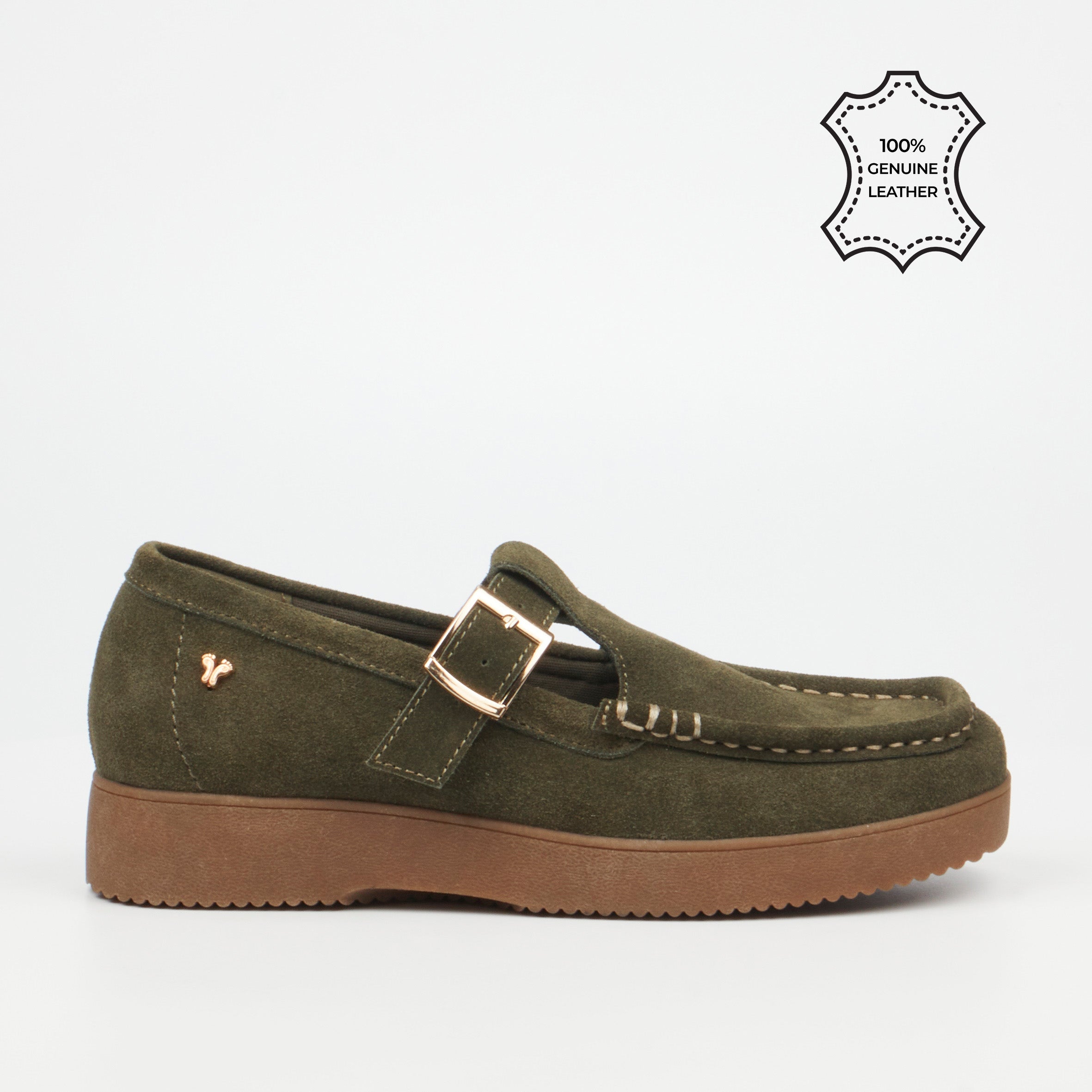 Butterfly Ladies Blaine2 Leather Suede Shoes