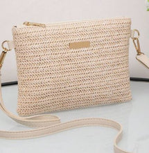 Load image into Gallery viewer, Wagon Women&#39;s Spring/Summer Straw Woven Handbag

