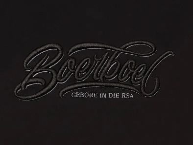 Boerboel Kids T-Shirt 3D Embroidery Black