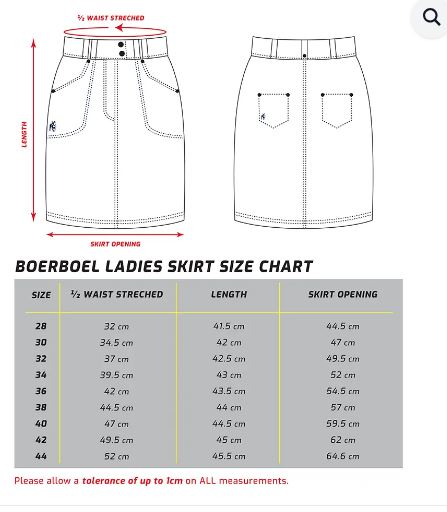 Boerboel Ladies Kalahari Skort