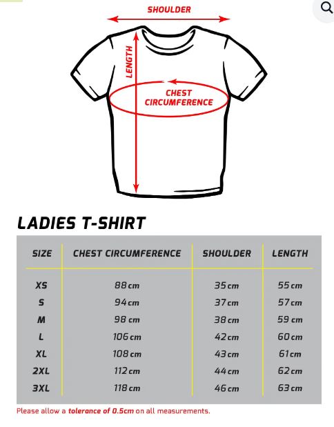 Boerboel Ladies T-Shirt Embroidered White