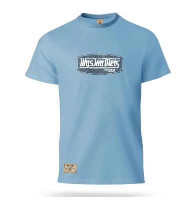 Boerboel Men's T-Shirt Printed Airforce Blue "Wys"