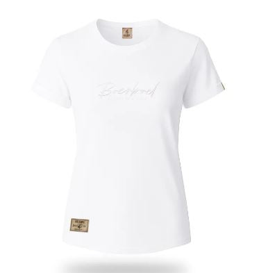 Boerboel Ladies T-Shirt Embroidered White
