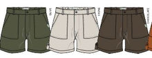 Load image into Gallery viewer, Kakiebos Ladies Half Elasticated Walkshort
