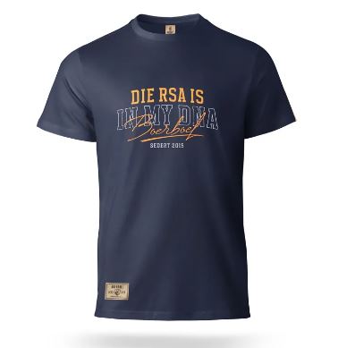 Boerboel Men’s T-Shirt Navy “RSA”