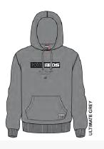 Kakiebos Mens Classic Pullover Hooded Fleece