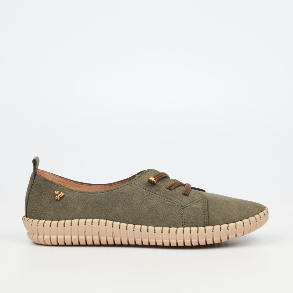 Butterfly Ladies Dayna 1 Faux Leather Shoe