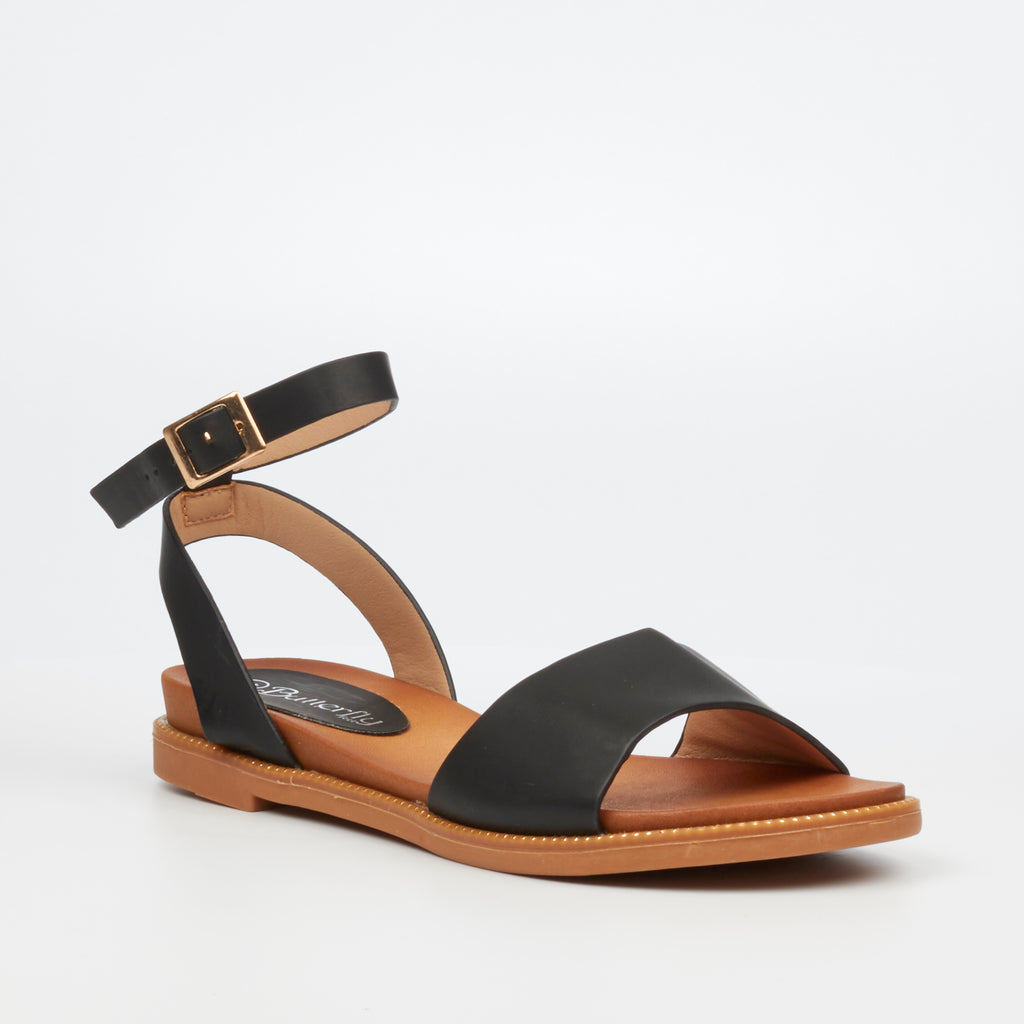 Butterfly Ladies Ellie 1 Leather Sandal - Shoe