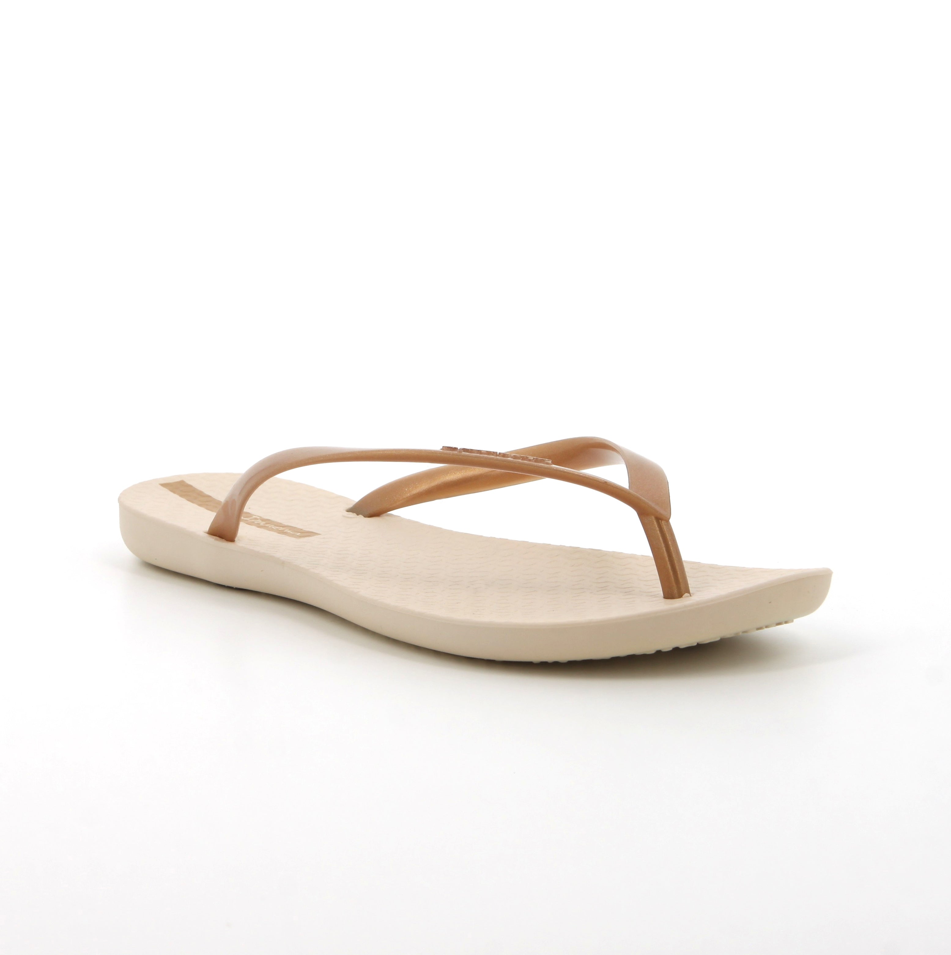 Ipanema Wave Fem Beidge/Metallic Gold