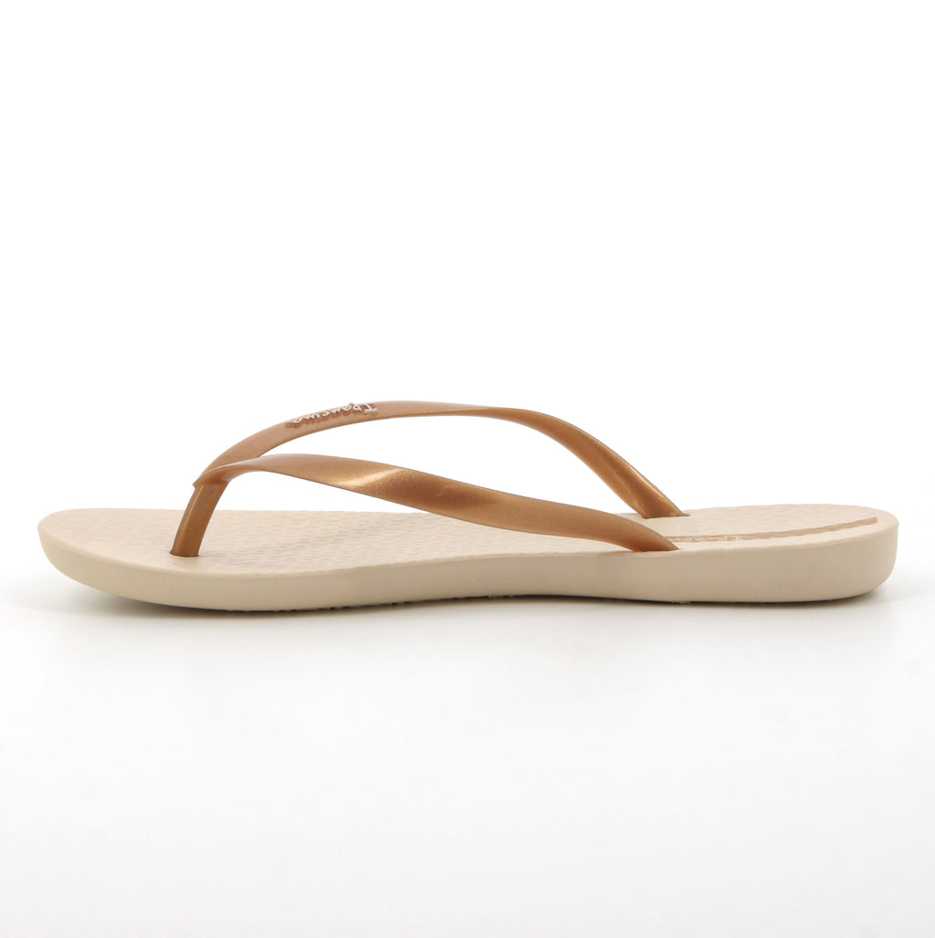 Ipanema Wave Fem Beidge/Metallic Gold