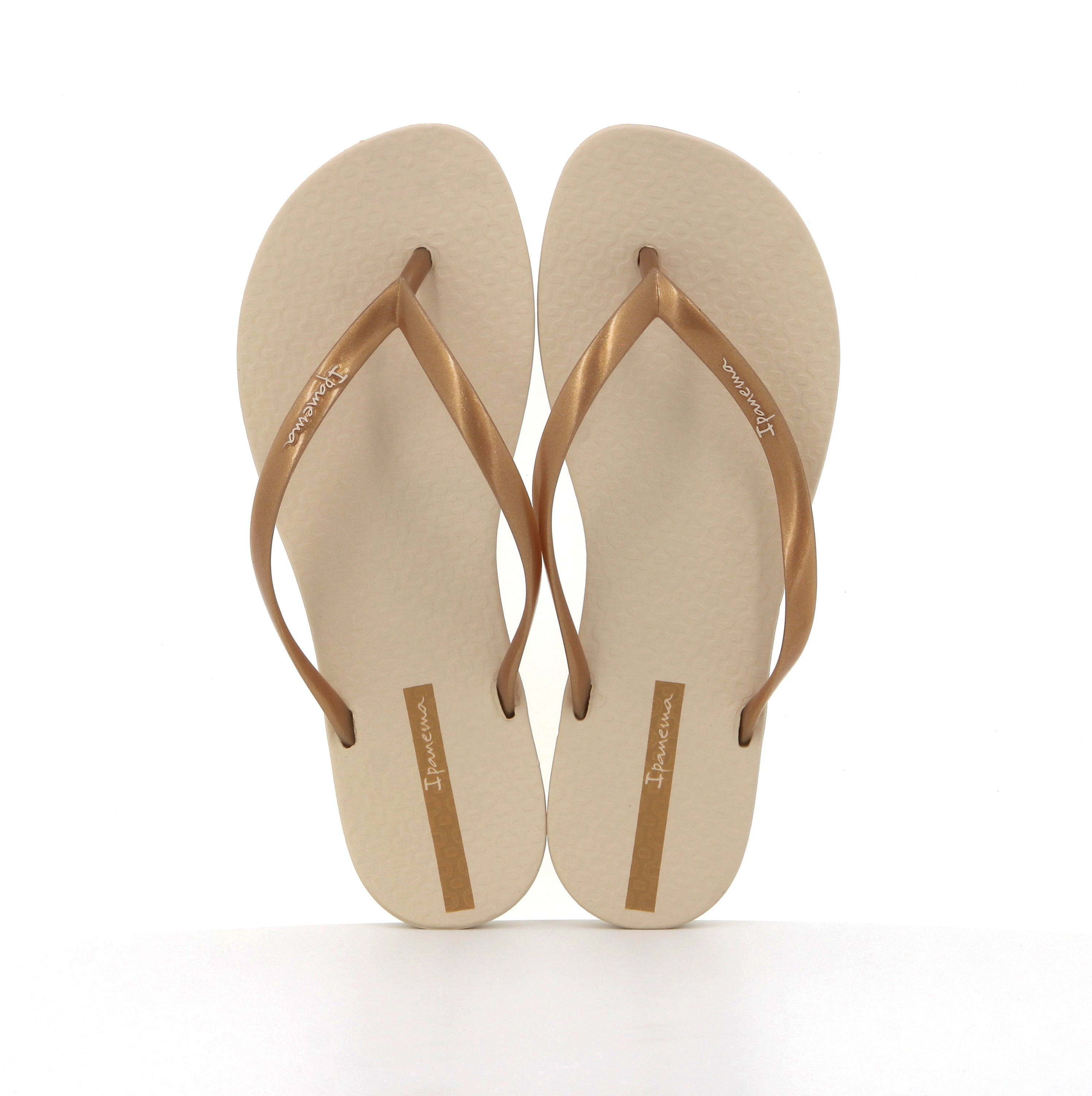 Ipanema Wave Fem Beidge/Metallic Gold
