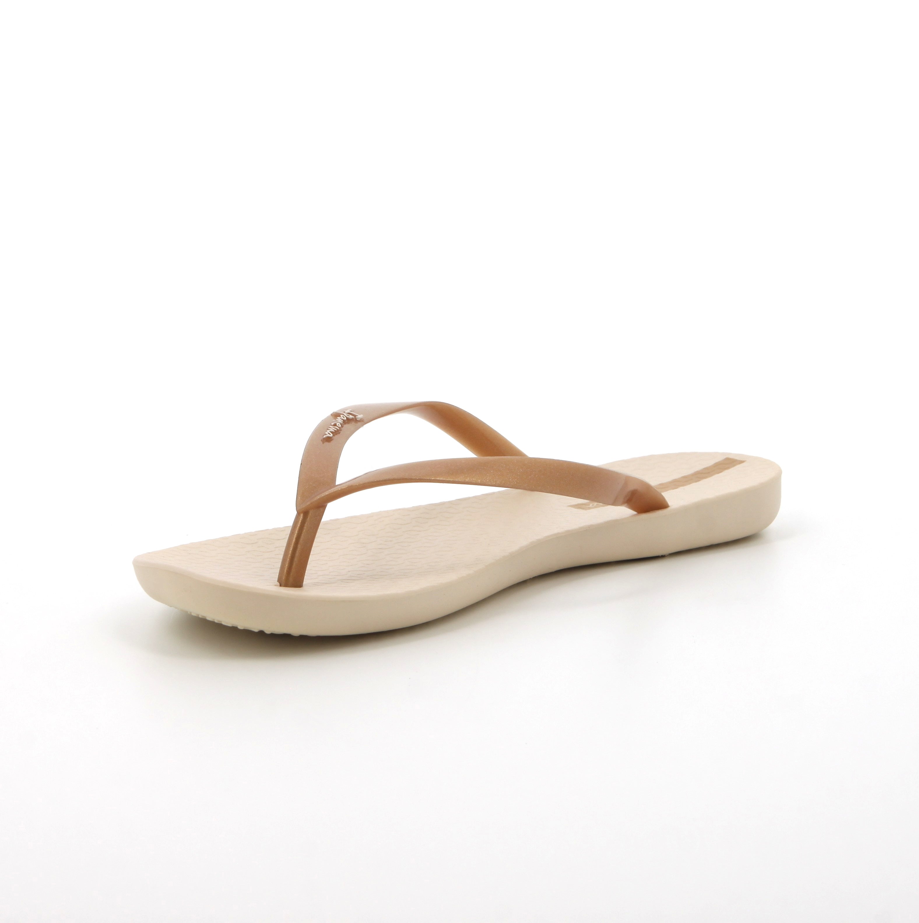 Ipanema Wave Fem Beidge/Metallic Gold