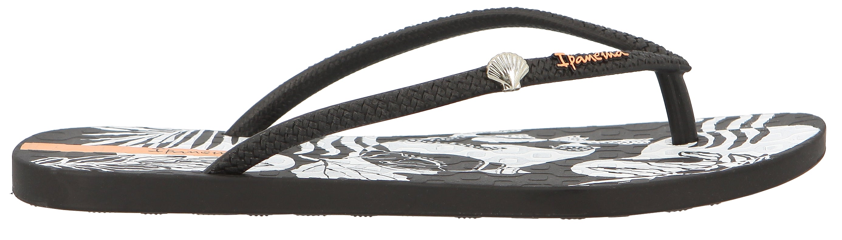 Ipanema Praiana Chic Fem Black/Black/Orange