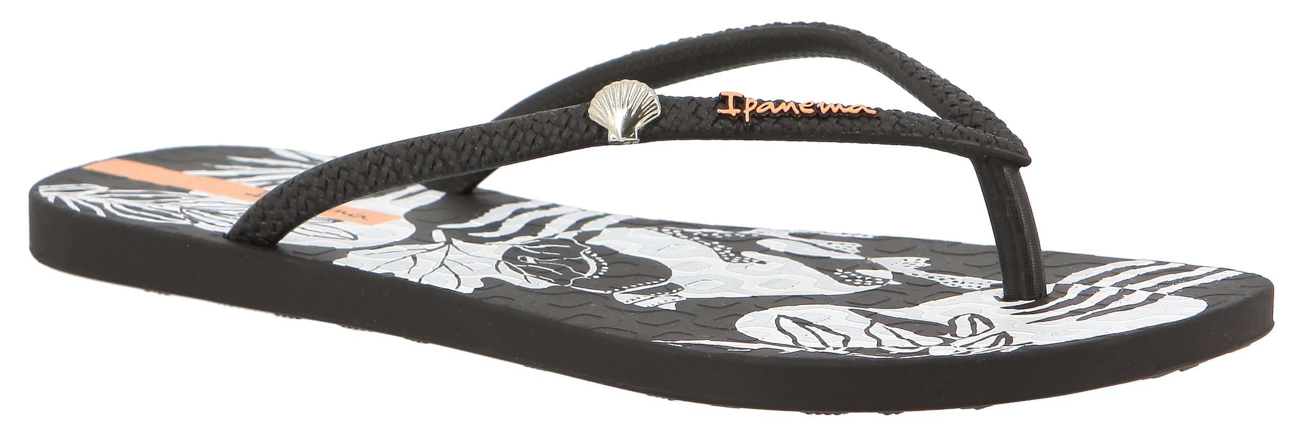 Ipanema Praiana Chic Fem Black/Black/Orange