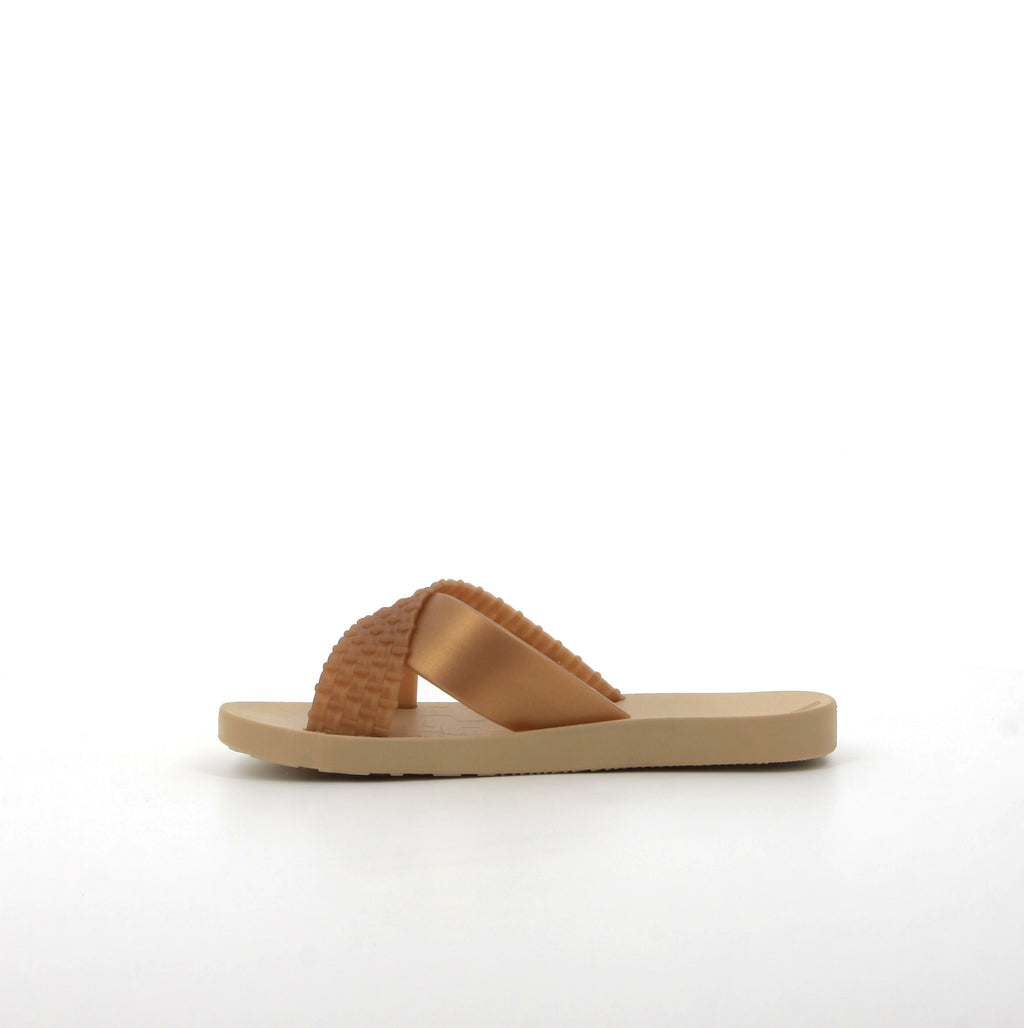 Ipanema Sense Slide Beidge Gold - Ladies Sandal