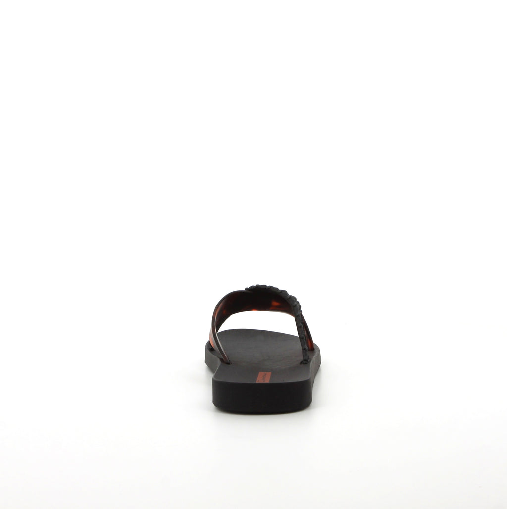 Ipanema Ladies Sense Slide Black Gold Sandal