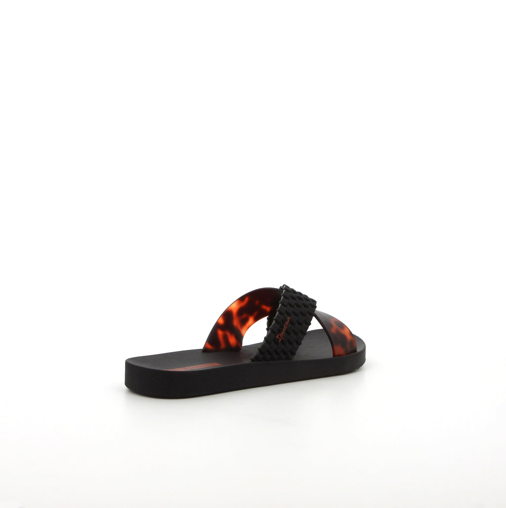 Ipanema Ladies Sense Slide Black Gold Sandal
