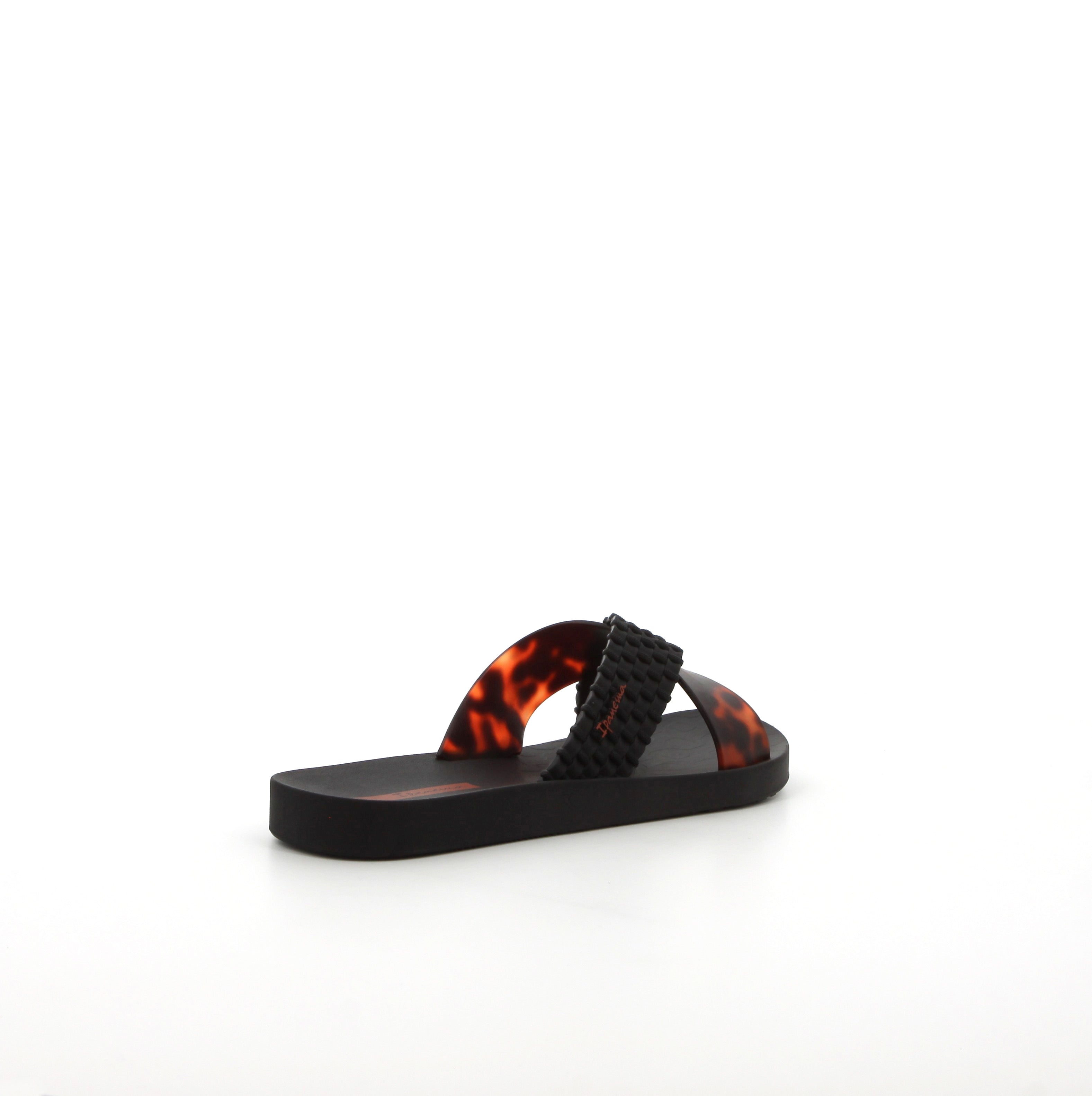 Ipanema Ladies Sense Slide Black Gold Sandal