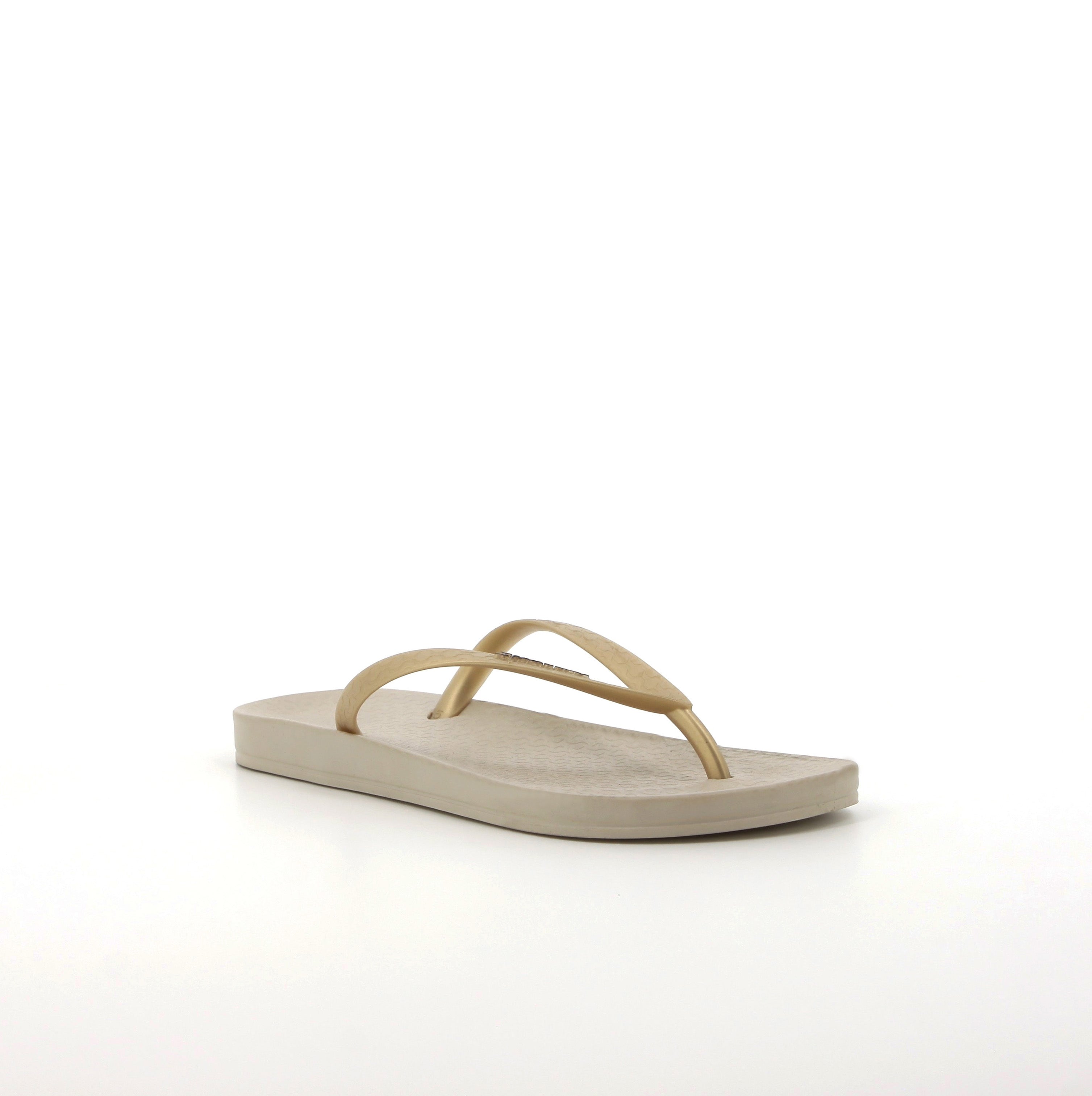 Ipanema Anatomica Tan Fem Beidge Gold Sandal