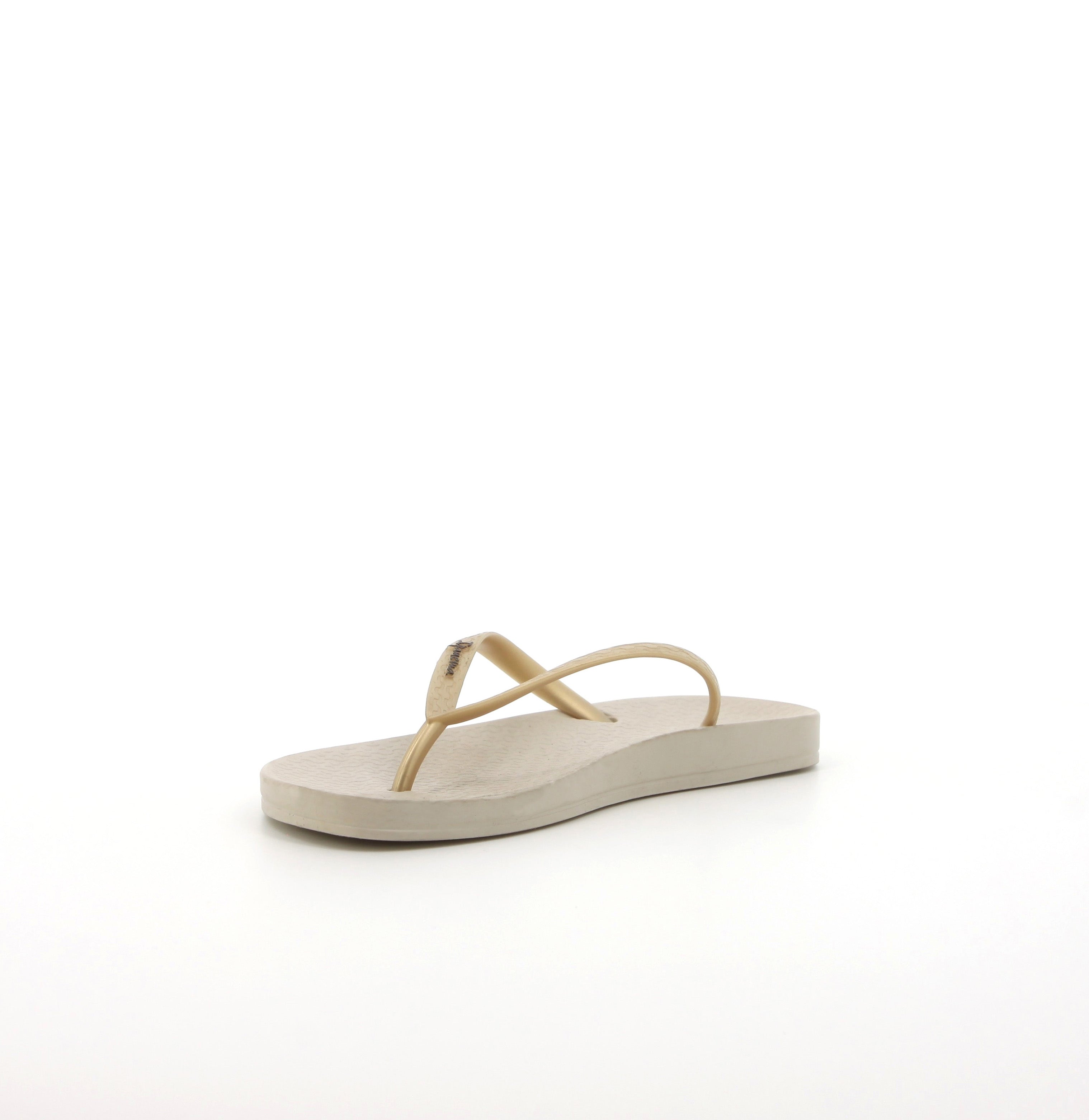 Ipanema Anatomica Tan Fem Beidge Gold Sandal