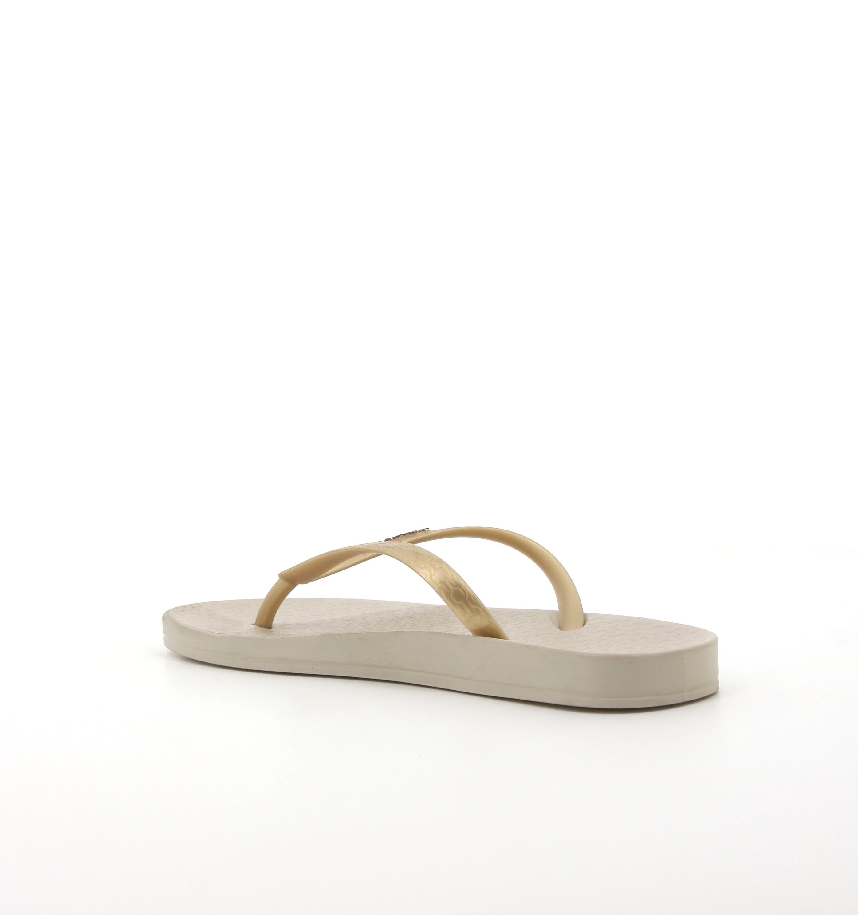 Ipanema Anatomica Tan Fem Beidge Gold Sandal