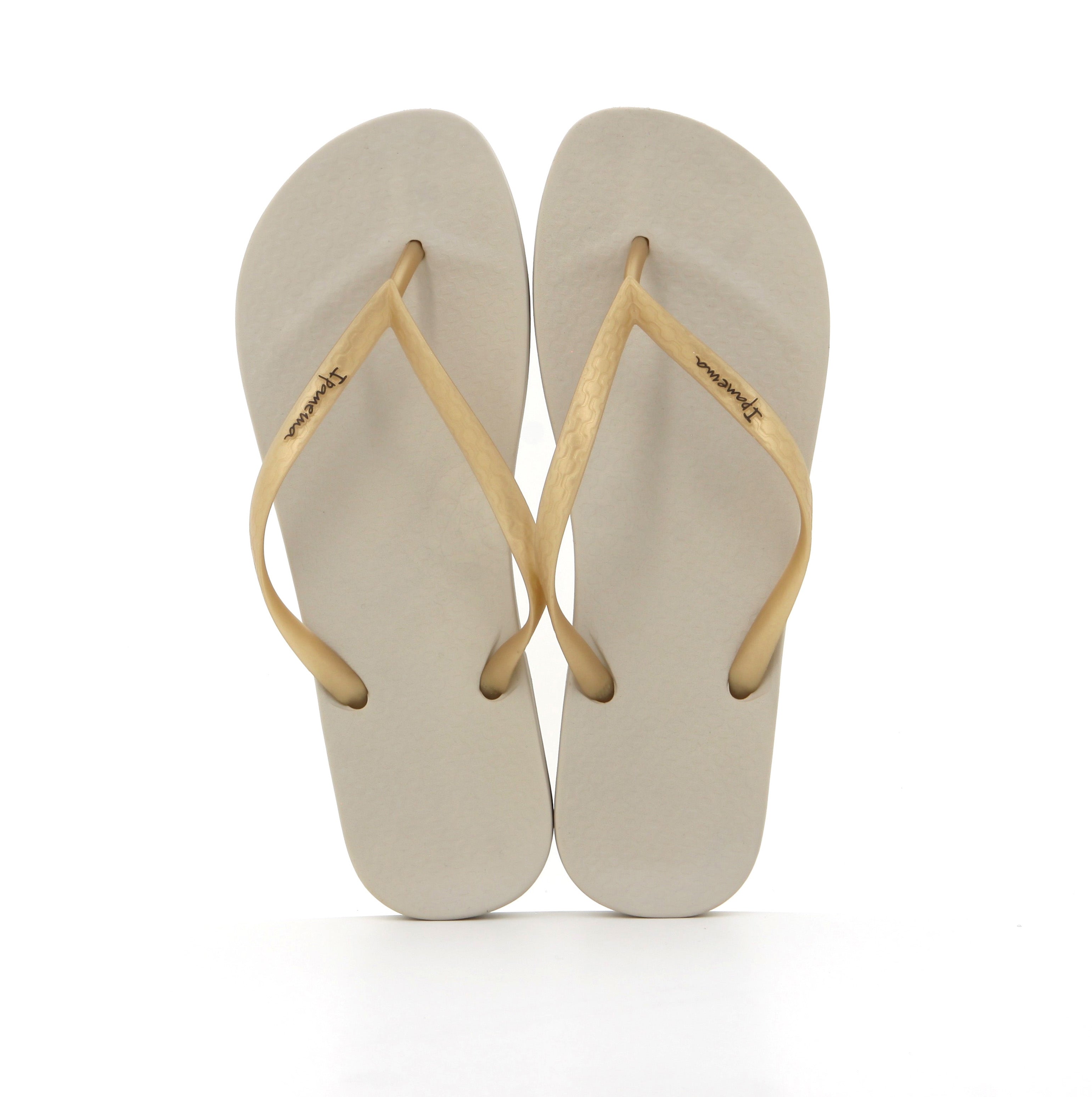 Ipanema Anatomica Tan Fem Beidge Gold Sandal
