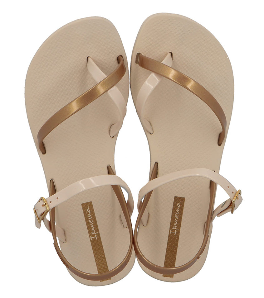 Ipanema Fashion Sand VII Fem Beidge Gold