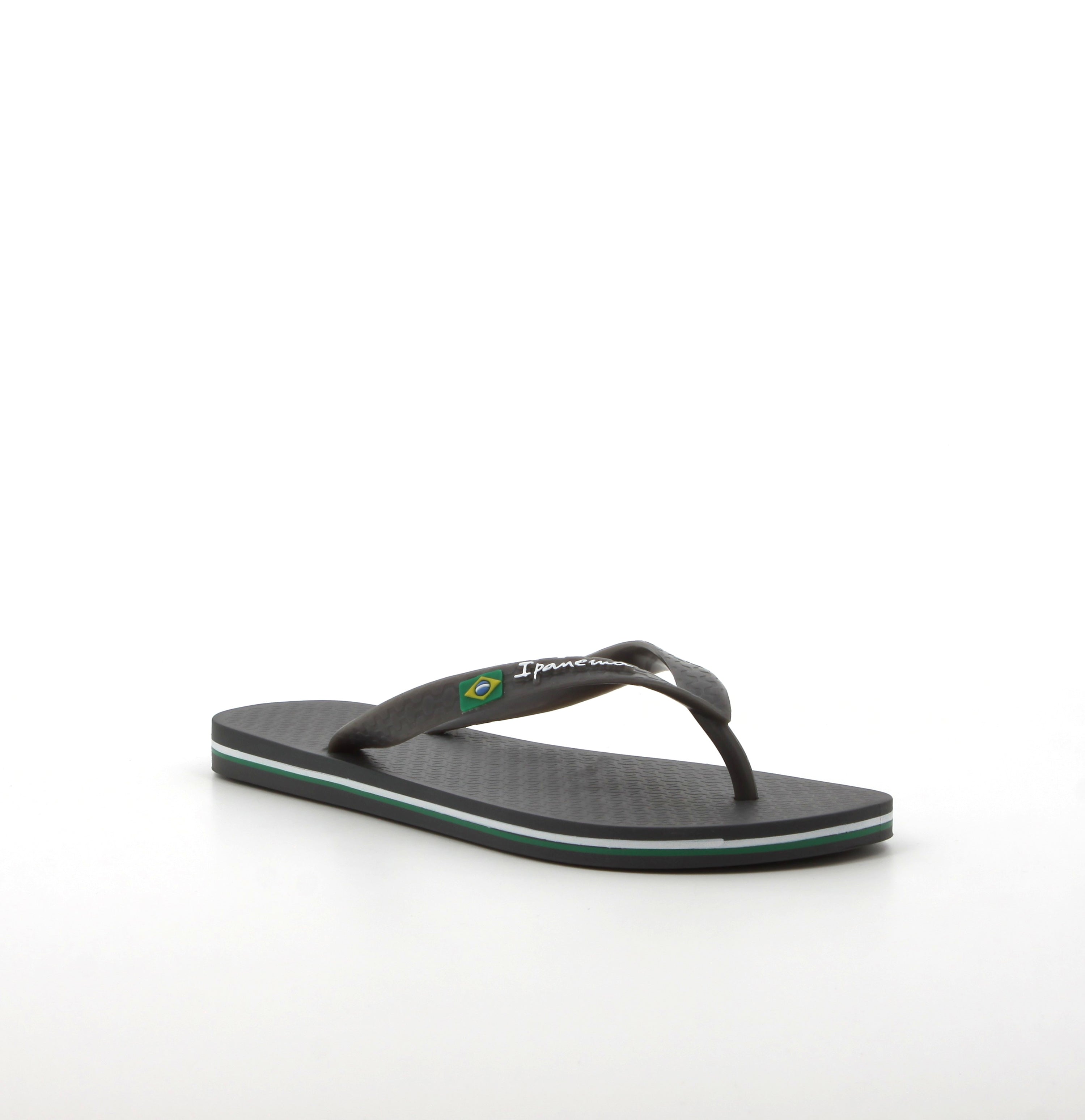 Ipanema Men's Clasica Brasil II Ad Dark Flip Flop