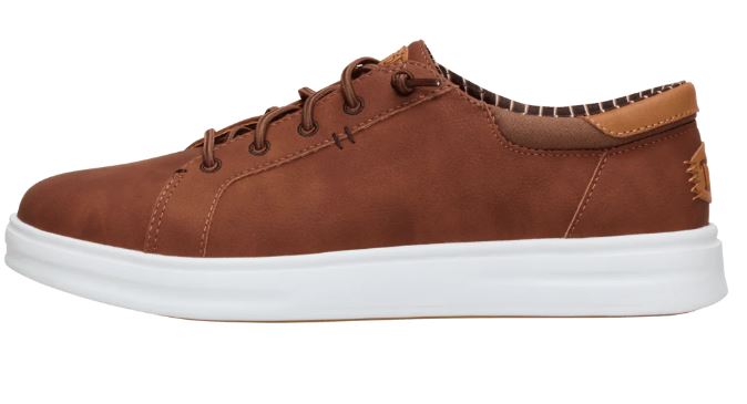 Hey Dude Paul Pro Classic Cognac Men Sneaker