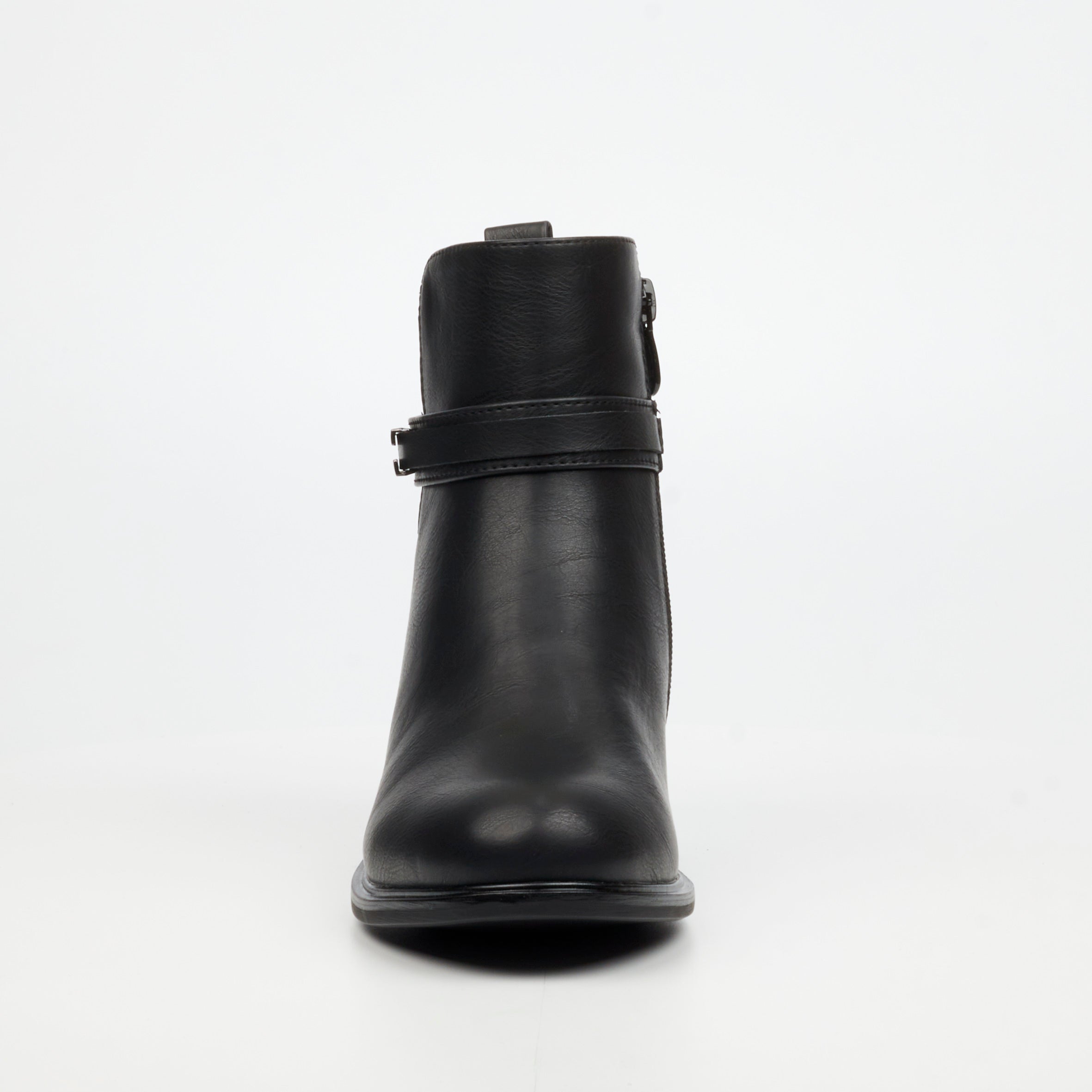 Butterfly Ladies Huda 23 Faux Leather Ankle Boot