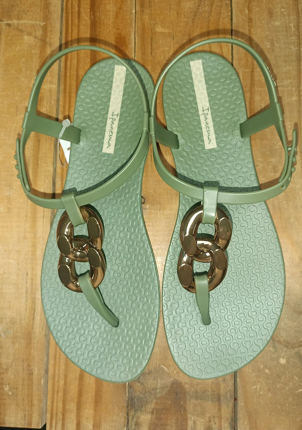 Ipanema Class Connect Green Gold Sandal