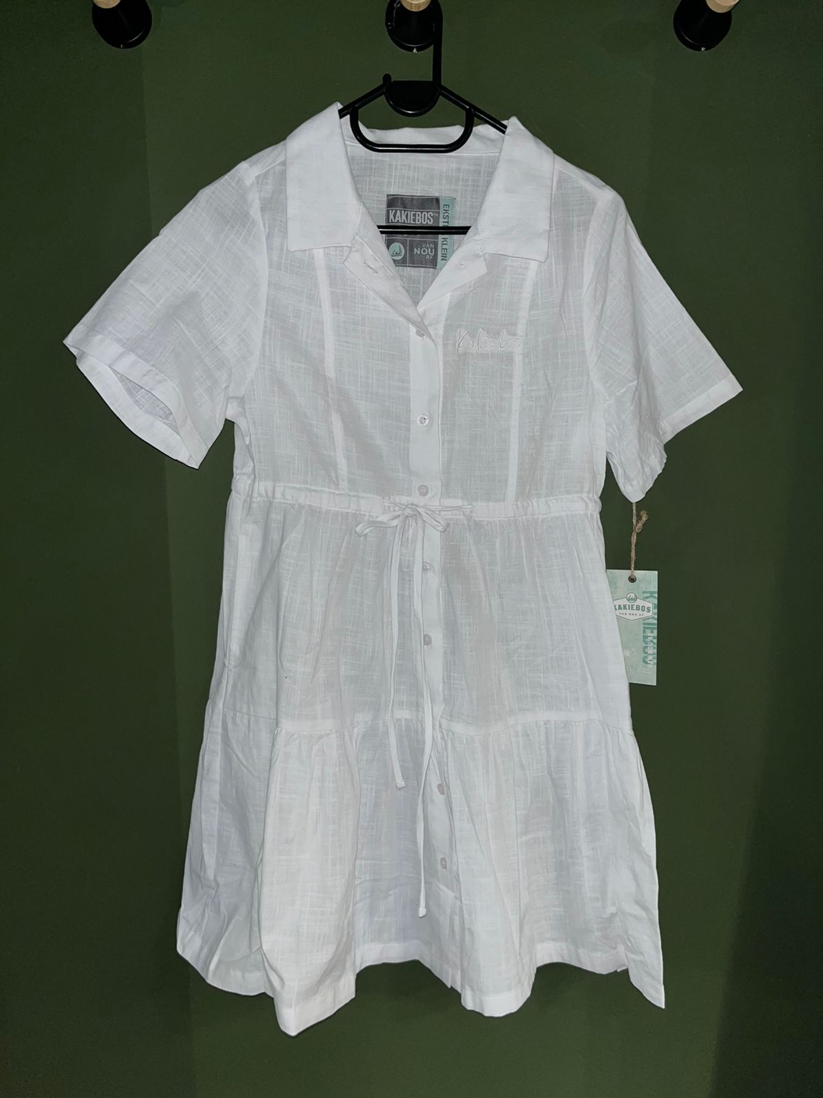 Kakiebos Ladies Cotton Slub Dress