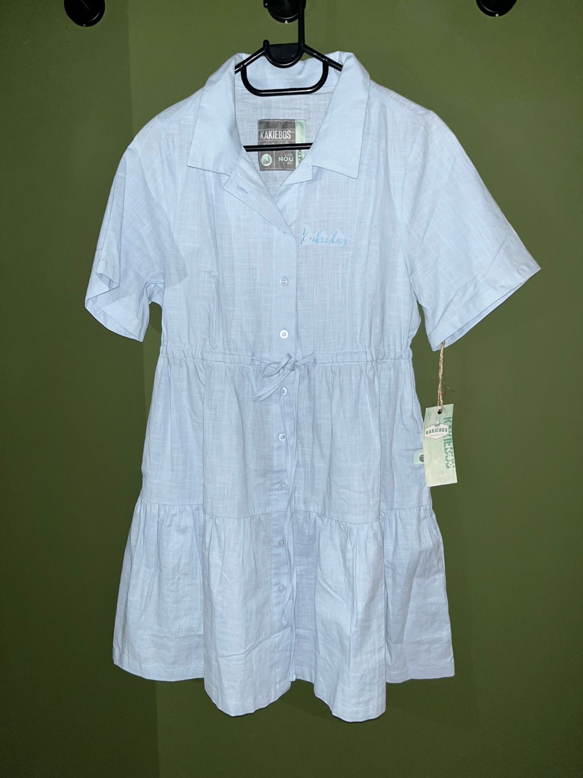 Kakiebos Ladies Cotton Slub Dress