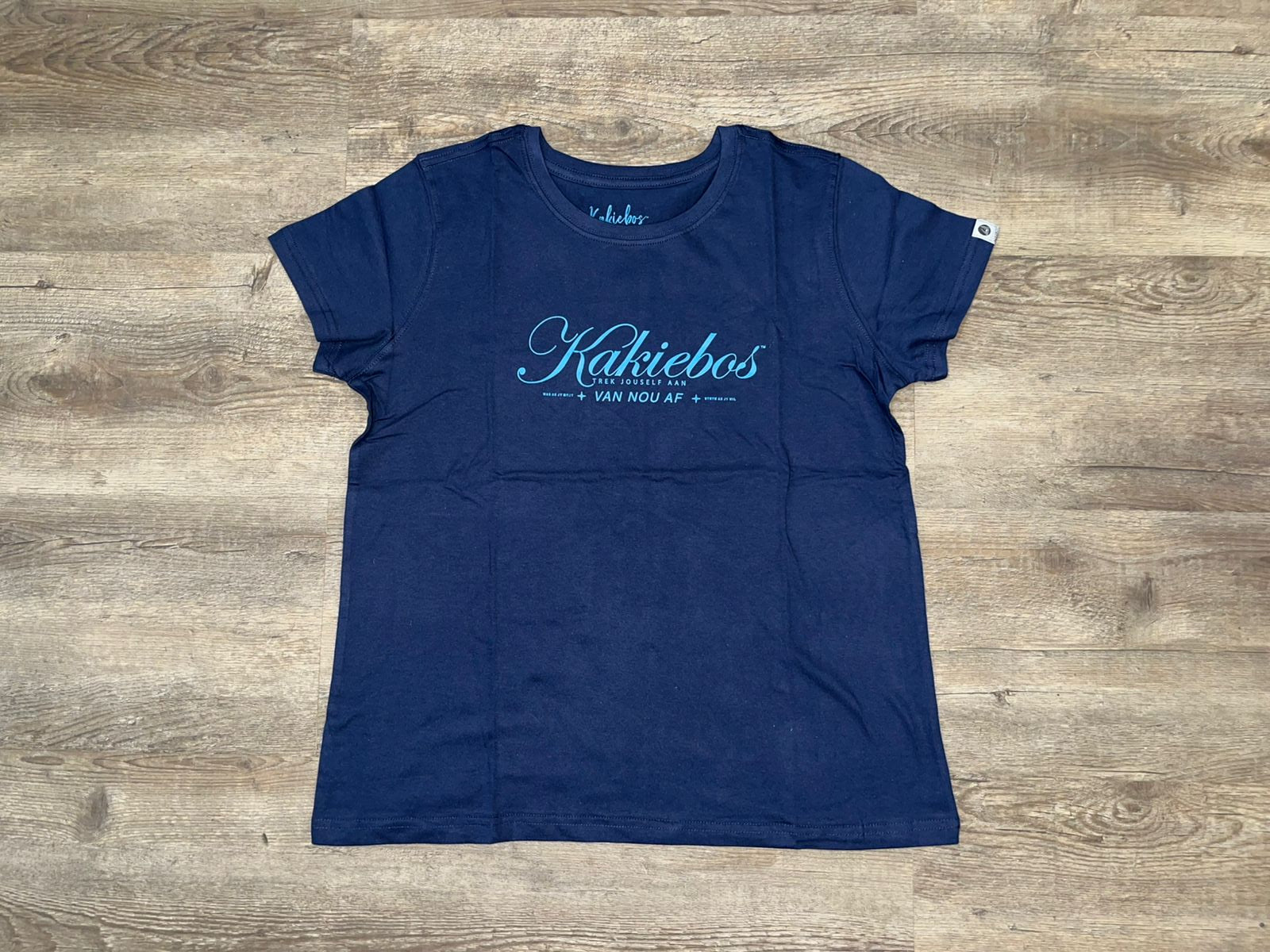 Khakiebos Ladies Classic Fit S/S Tee - Navy