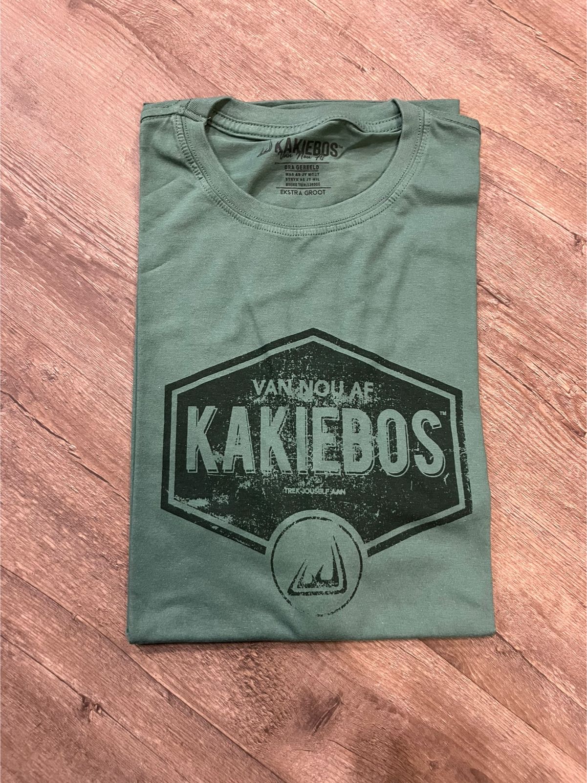 Kakiebos Mens Classic Fit T-Shirt Billiard Green