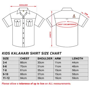 Boerboel Kids S/S Kalahari Shirt