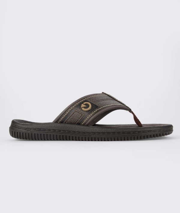 Cartago Men Sandal FIJI IV DEDO AD DARK BROWN
