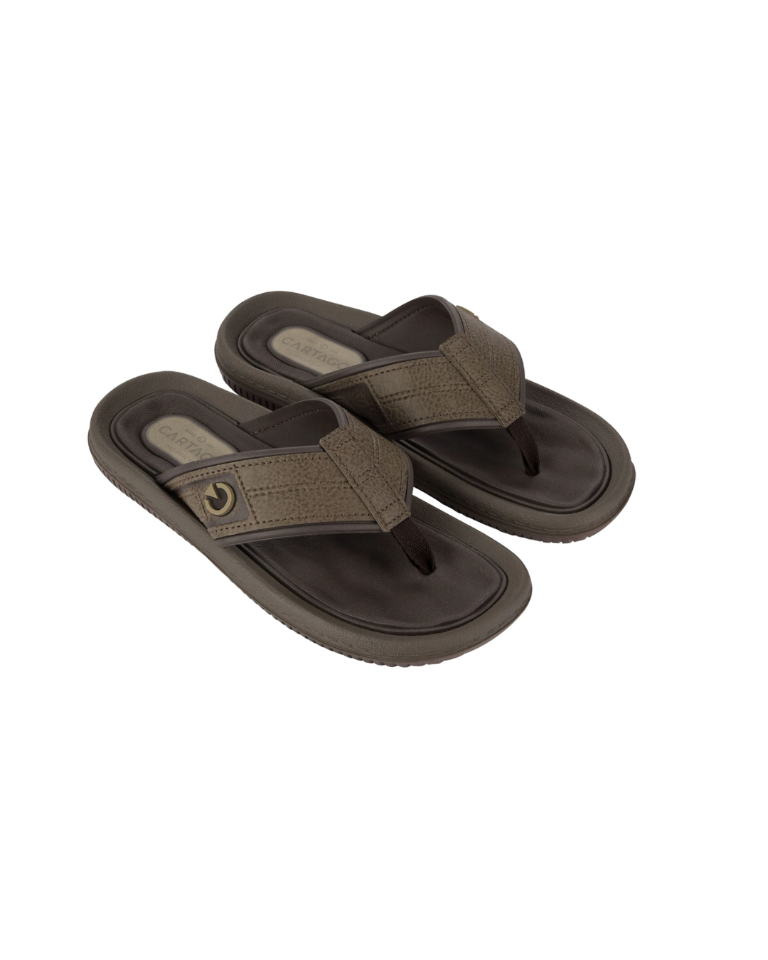 Men Cartago Alabama Thong Brown Beidge - Ipaname - Sandal