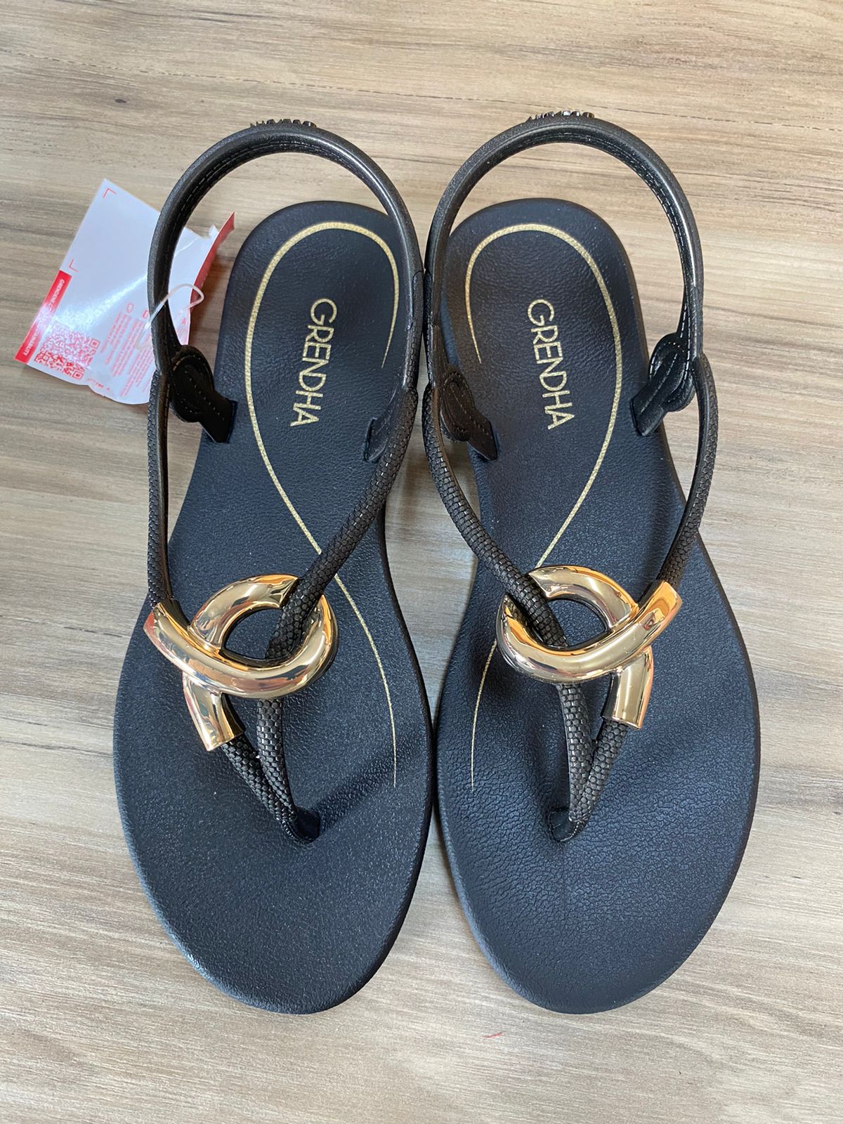 Grendha Cacau Enlace  Black