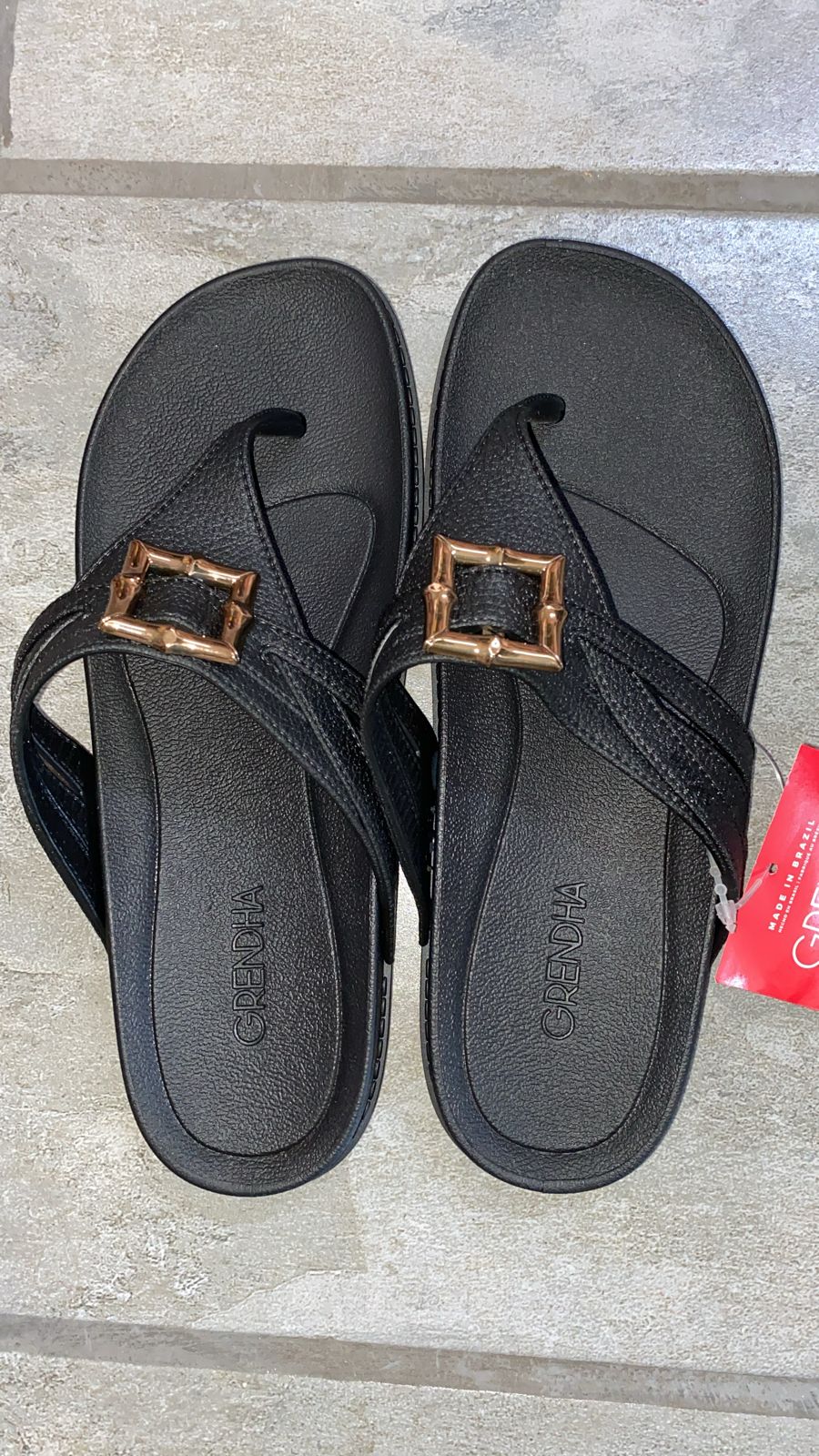 Grendha ABRACAR BLACK L5 Sandals