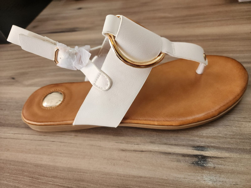 DreamWork Roma White Sandal (Ipanema)