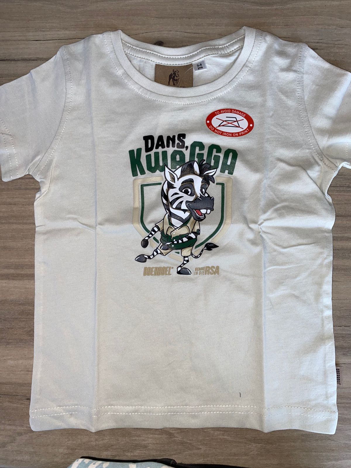 Boerboel Kids T-Shirt Printed Stone "Kwagga"