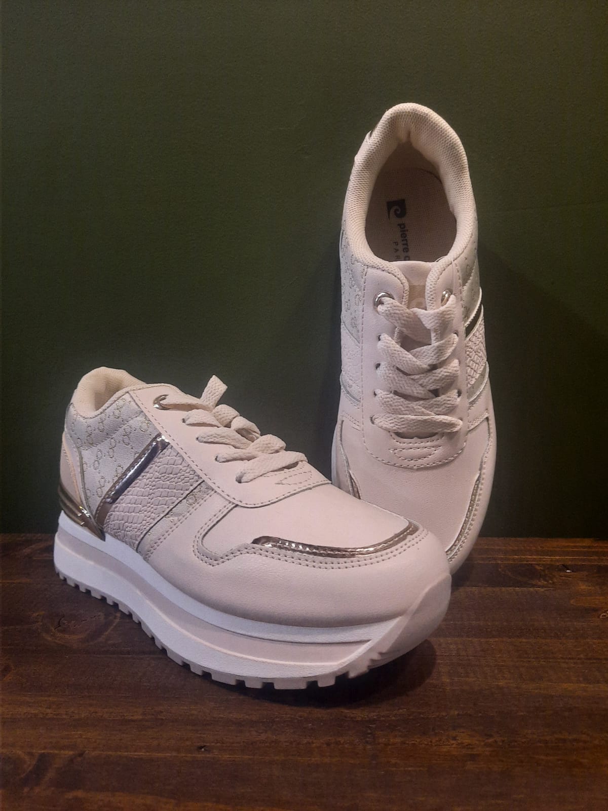 Pierre Cardin - Ladies - Cassis Beidge Multi Tekkie