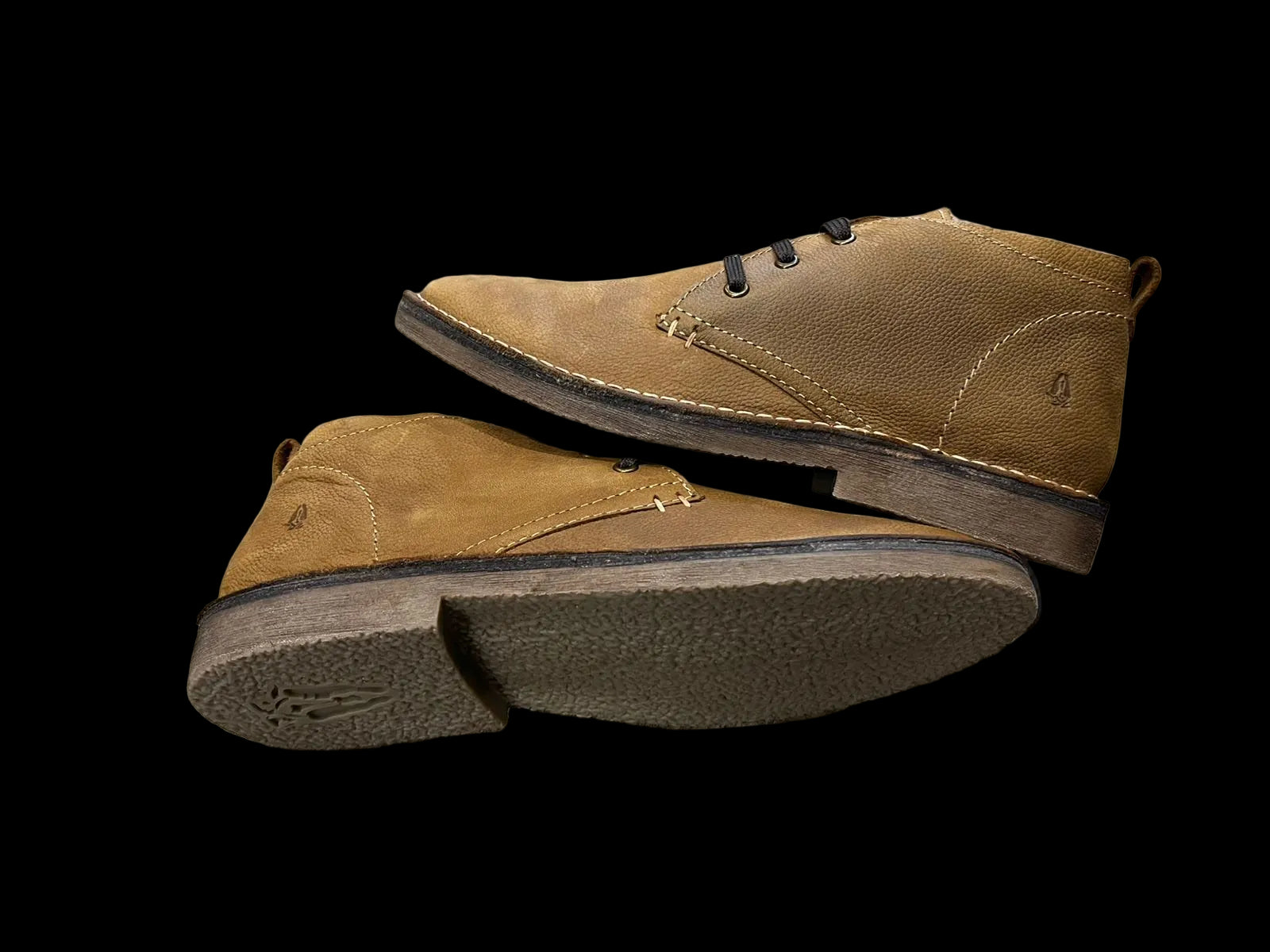 Hush Puppies KerKez Mens Zenta Cow Leather Shoe