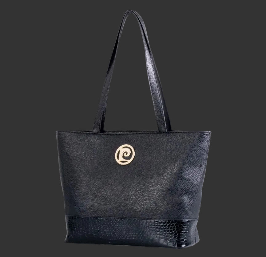 Pierre Cardin Felicia Croc Panel Tote