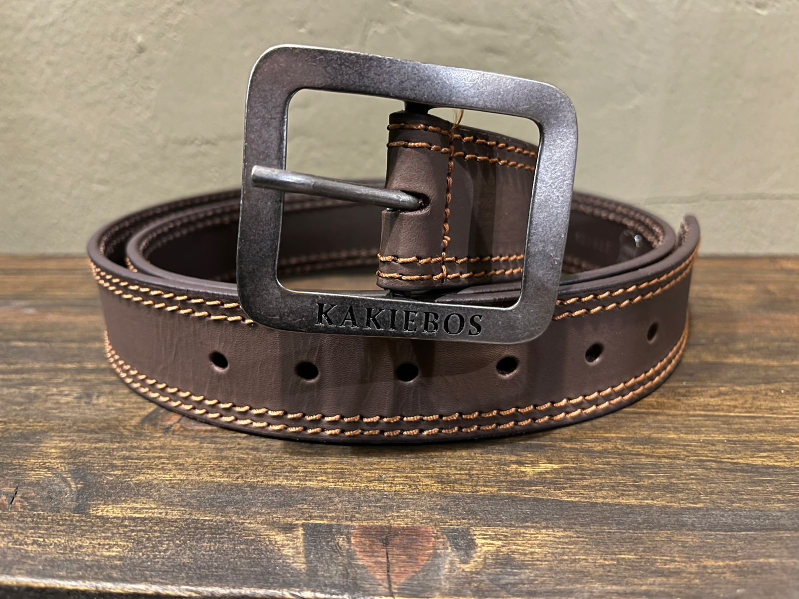 Kakiebos Mens Brown Belt