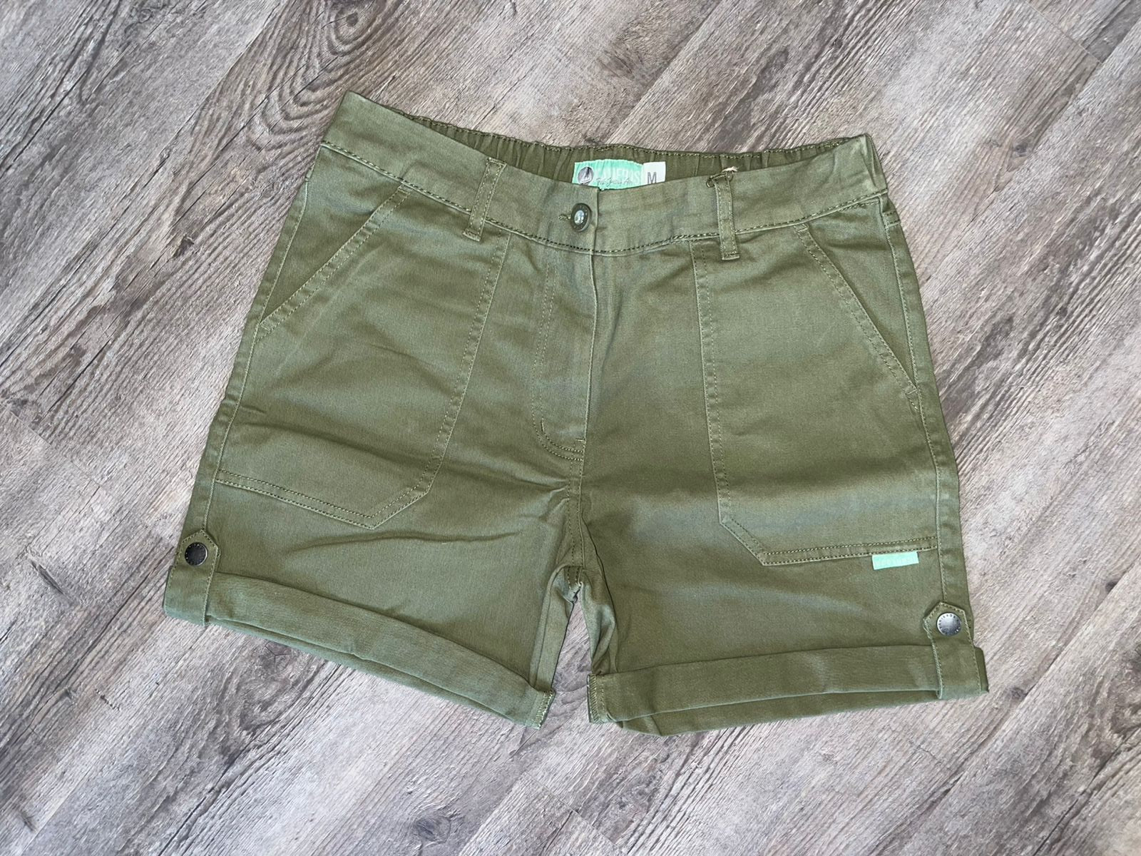 Kakiebos Ladies Half Elasticated Walkshort