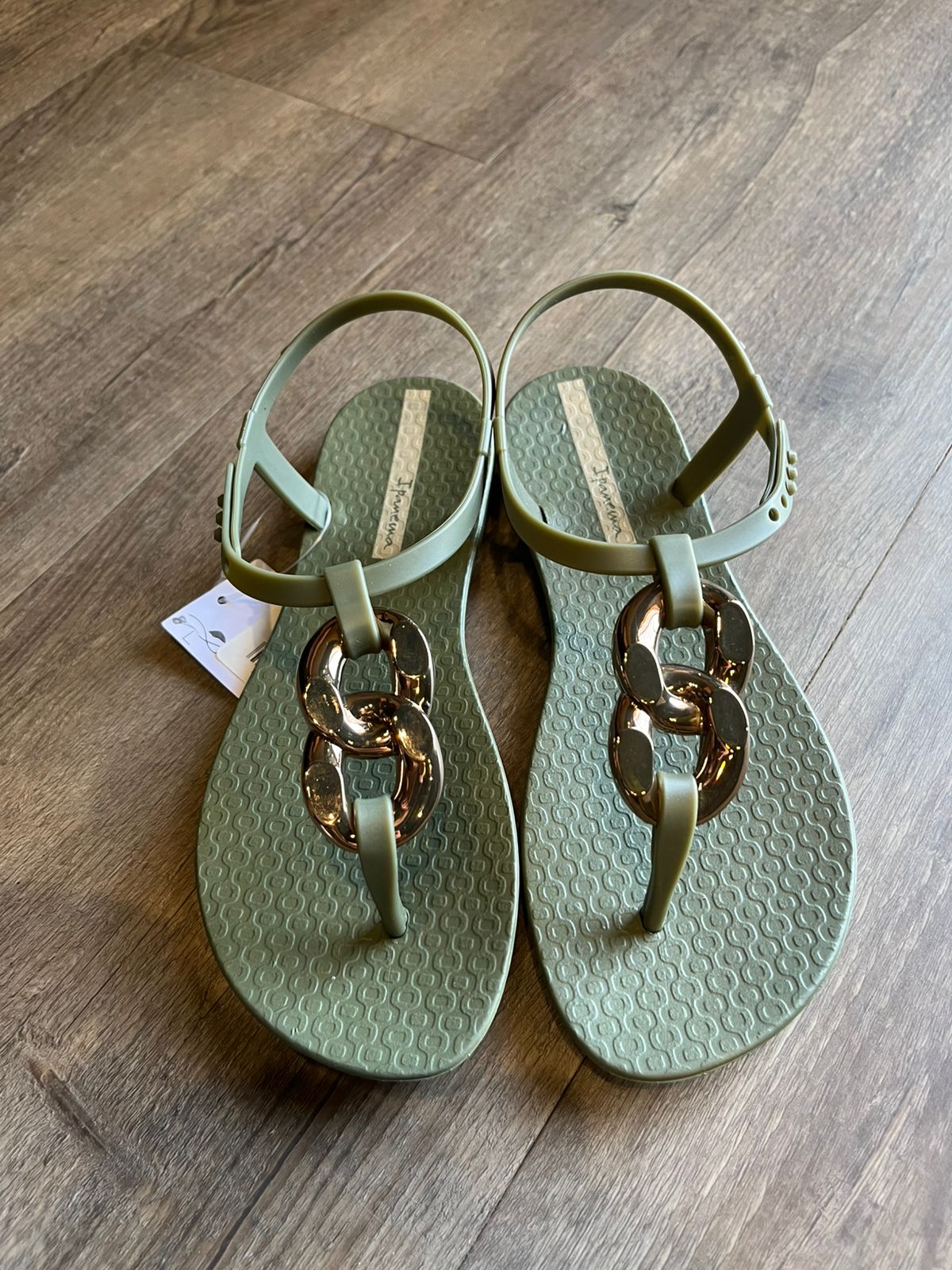 Ipanema Class Connect Green Gold Sandal