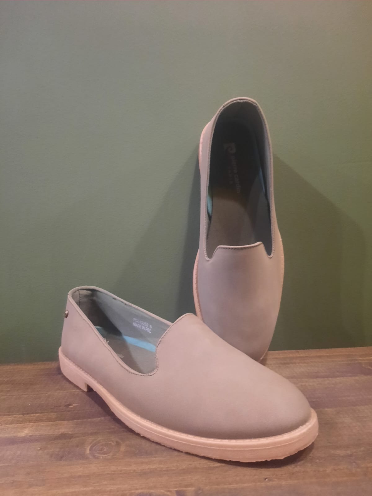 Pierre Cardin Nubuck Pu cuper comfort slip on